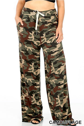 Camo Lounge Pants (Plus Size)