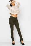 Olive Skinny Jean