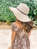 Snake Print Smocked Maxi Dress