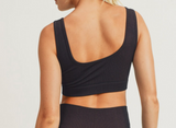 Ribbed Dry Brush Seamless Sports Bra