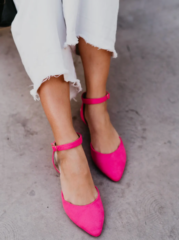 Pink Crush Rollasole Flats