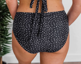 Mid Rise Polka Dot Bikini Bottoms