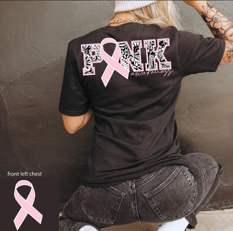 Pink Awareness Graphic Tee