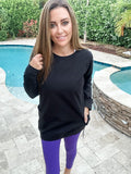 Active Pullover with Pockets