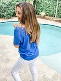 Slouchy Scoop Neck Tee