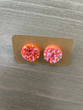 Druzy Stud Earrings