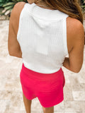 Halter Knit Tank Top