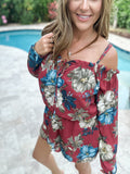 Flirty Floral Romper