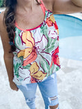 Laken Coral Floral Top