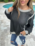 Jet Black Vibes Sweatshirt