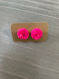 Druzy Stud Earrings