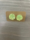 Druzy Stud Earrings