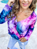 Magenta Galaxy Long Sleeve