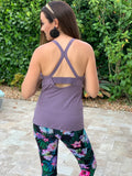 Padded Racer Back Workout Tank Top