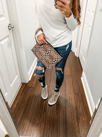 Leopard Love Sneakers