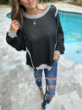 Jet Black Vibes Sweatshirt