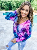 Magenta Galaxy Long Sleeve