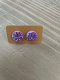 Druzy Stud Earrings