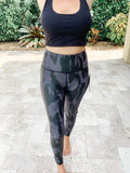 Camo Foil Leggings